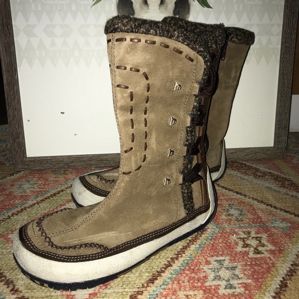 Merrell Puffin High Tan Boot
